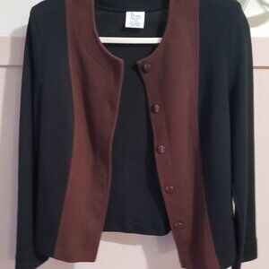 Vintage Weekenders Color Block Cardigan | Made in Canada